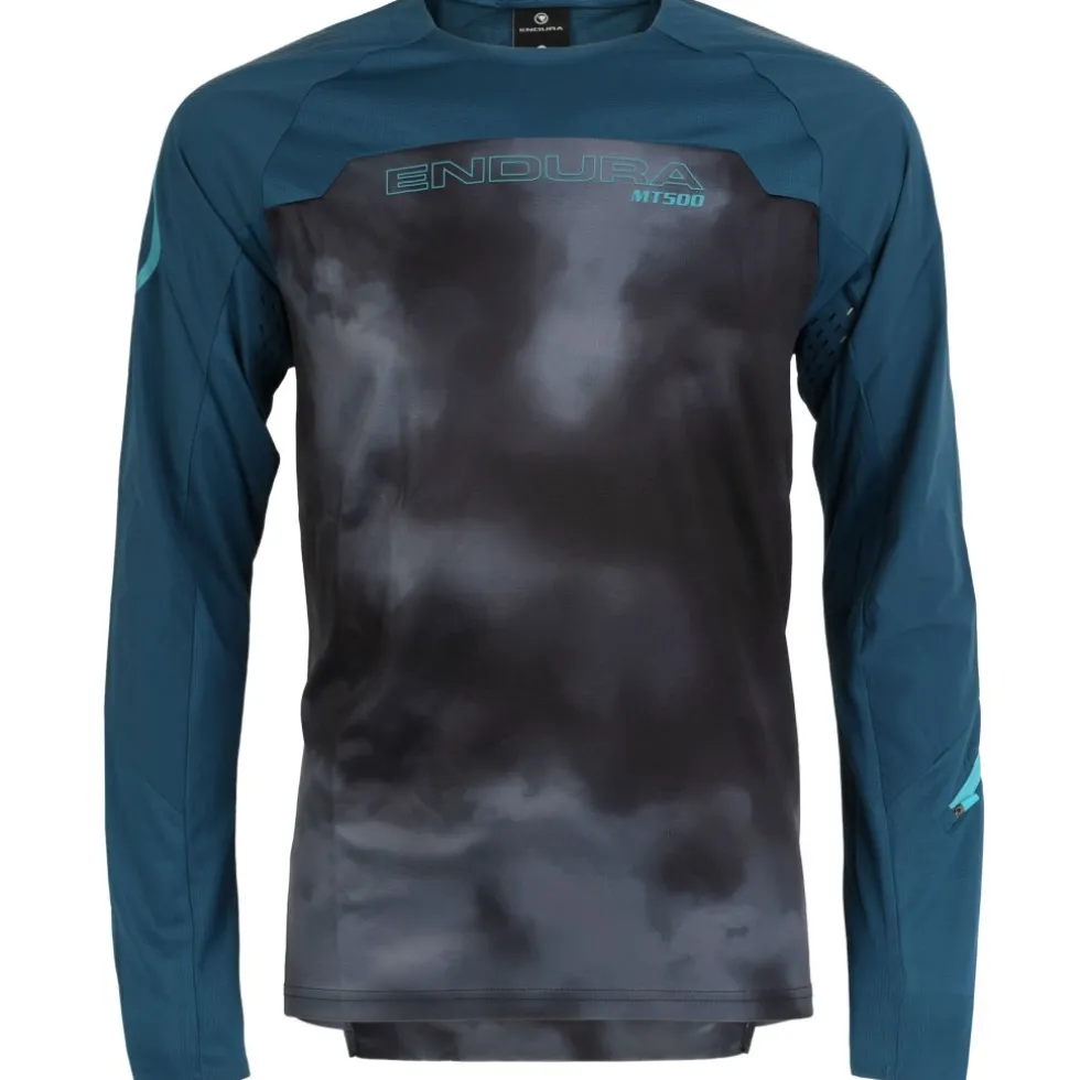 Endura MT500 Burner Shirt met Lange Mouwen Heren - barra blue