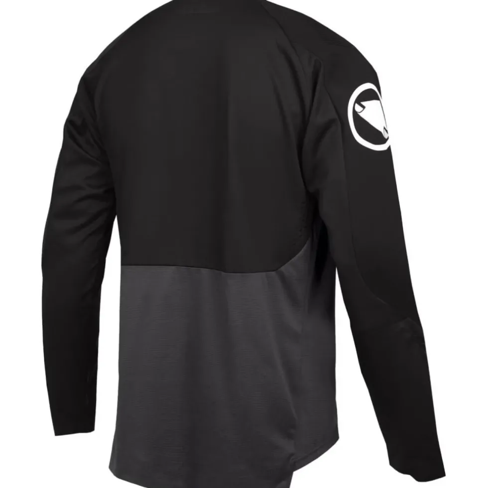 Endura MT500 Burner Shirt met Lange Mouwen Heren - zwart
