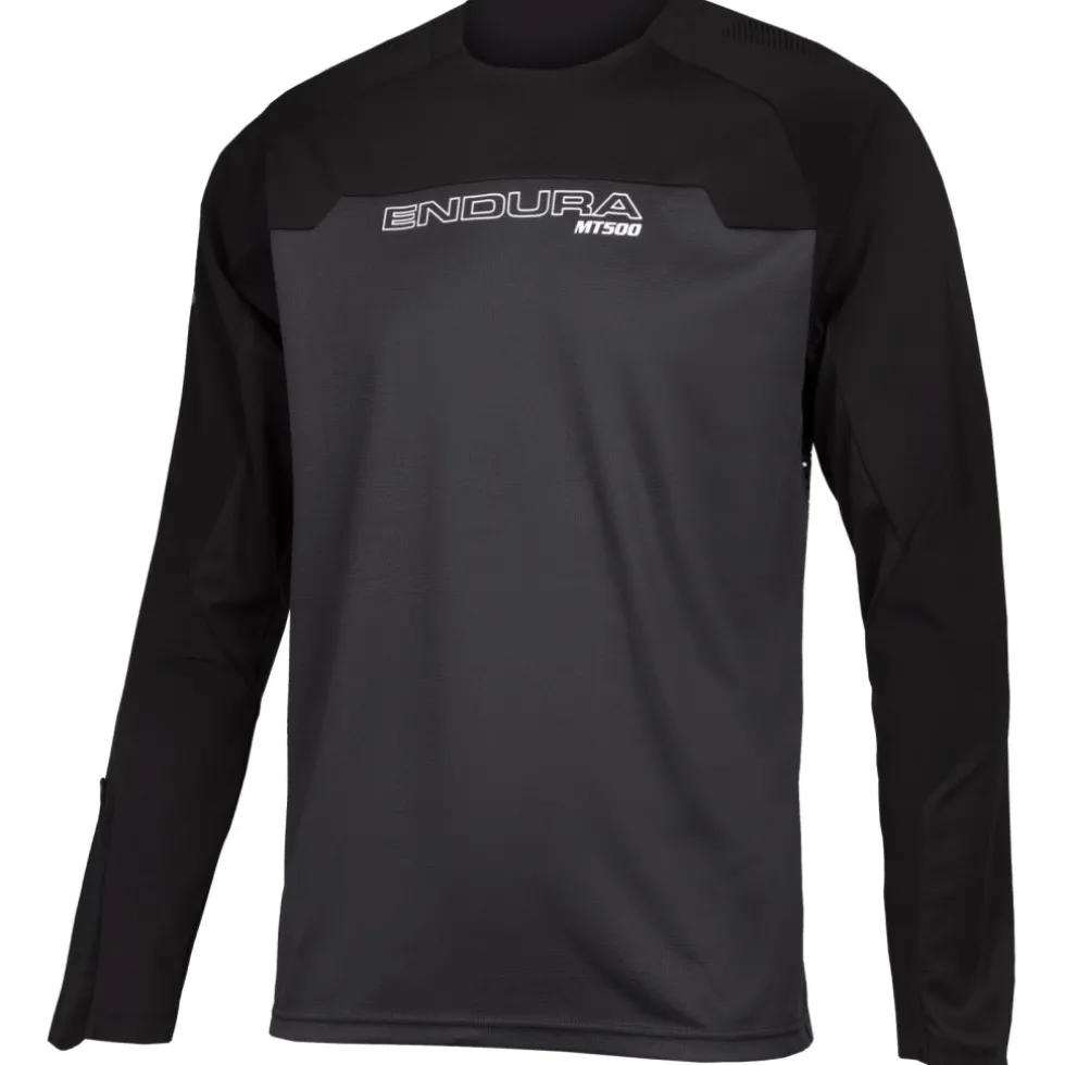 Endura MT500 Burner Shirt met Lange Mouwen Heren - zwart