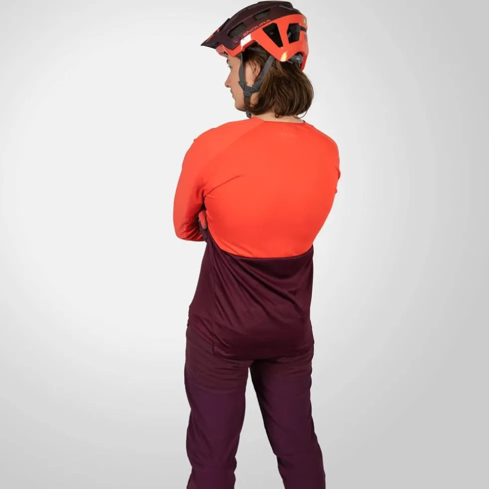 Endura MT500 Burner Shirt met Lange Mouwen Heren - zwart