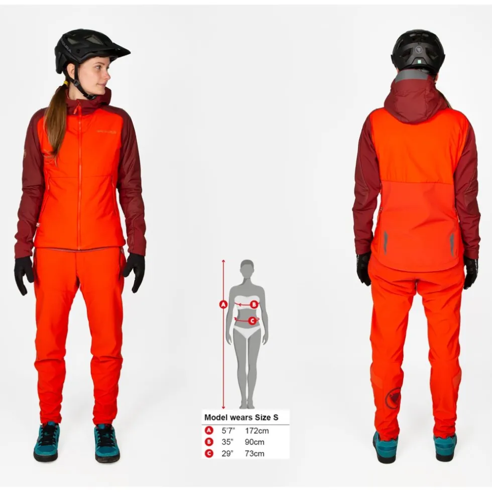 Endura MT500 Freezing Point Jas Dames - pepper