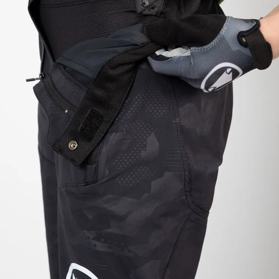 Endura MT500JR Burner Shorts Kinder - dark camouflage