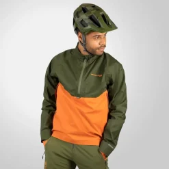 Endura MT500 Lite Waterdichte Anorak Heren - harvest