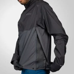 Regenjassen|Mtb-Jacks < Endura T500 ite Waterdichte Anorak Heren - zwart