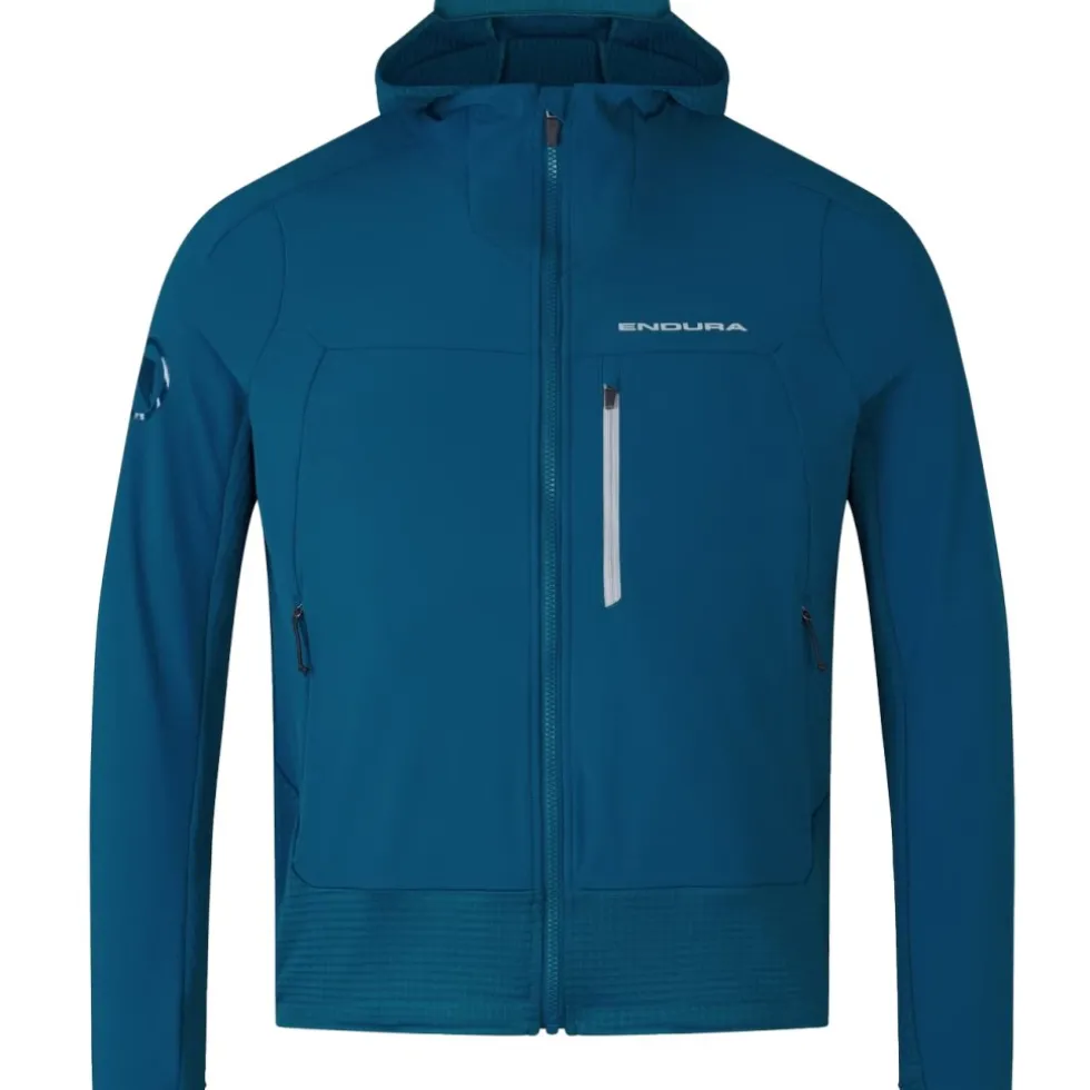 Endura MT500 Polartec Jas met Capuchon Heren - barra blue
