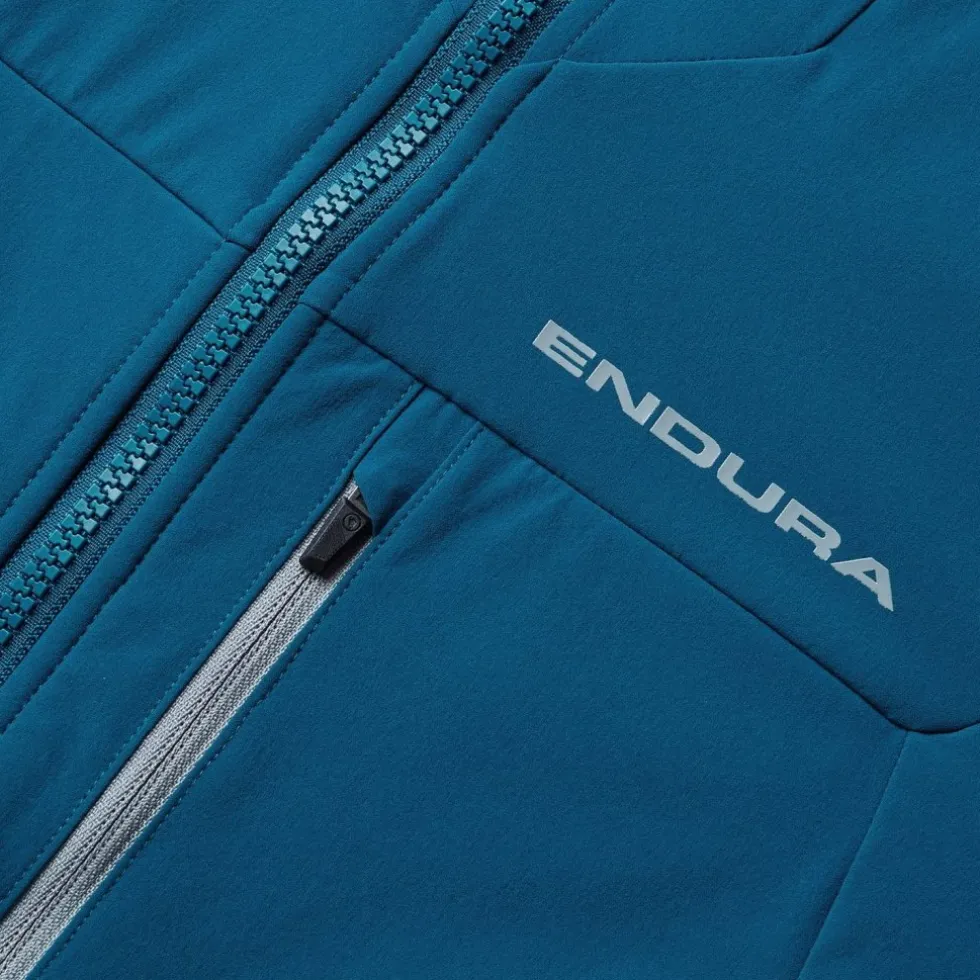 Endura MT500 Polartec Jas met Capuchon Heren - barra blue