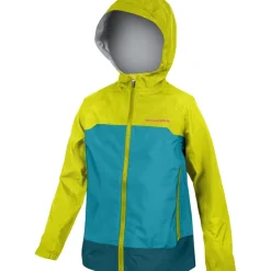Endura MT500 Waterdichte Jas Kinderen - lime green