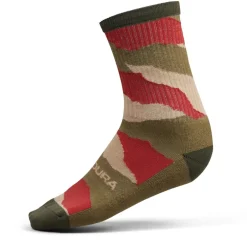 Endura Peak Sokken Middellang - tweed green