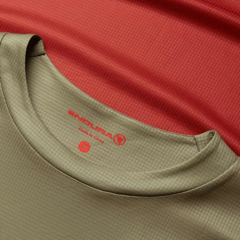 Endura SingleTrack Core II T-Shirt Heren - tweed green