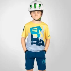 Endura SingleTrack Core T-Shirt Kinderen - grijs