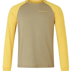 Endura SingleTrack Fleece Fietsshirt Heren - tweed green