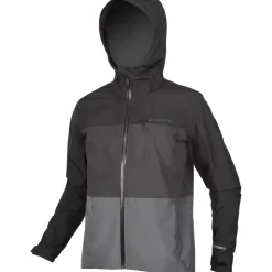 Endura SingleTrack II Waterdichte Jas Heren - zwart mat