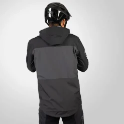 Endura SingleTrack II Waterdichte Jas Heren - zwart mat
