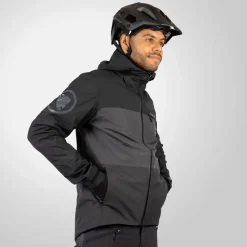 Endura SingleTrack II Waterdichte Jas Heren - zwart mat