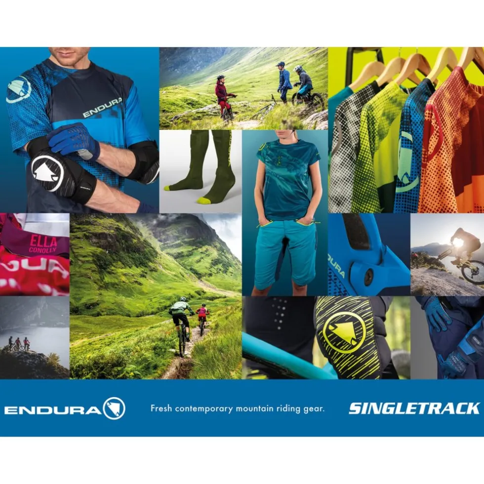 Endura SingleTrack II Waterdichte Jas Heren - zwart mat