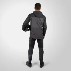 Endura SingleTrack II Waterdichte Jas Heren - zwart mat