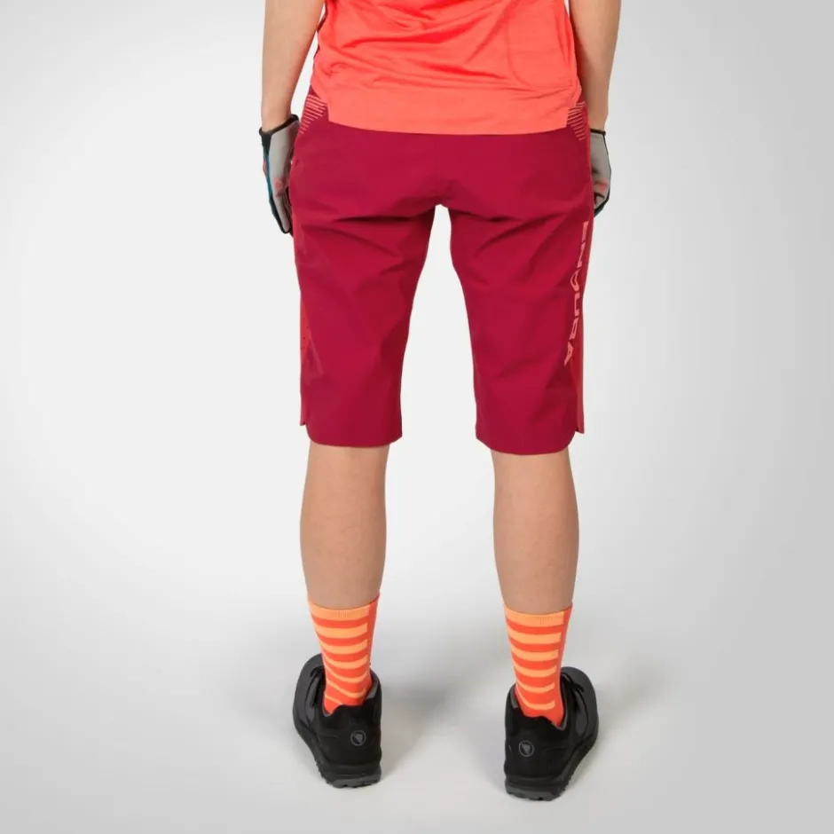 Mtb-Shorts < Endura SingleTrack Lite Shorts Dames - Short - berry