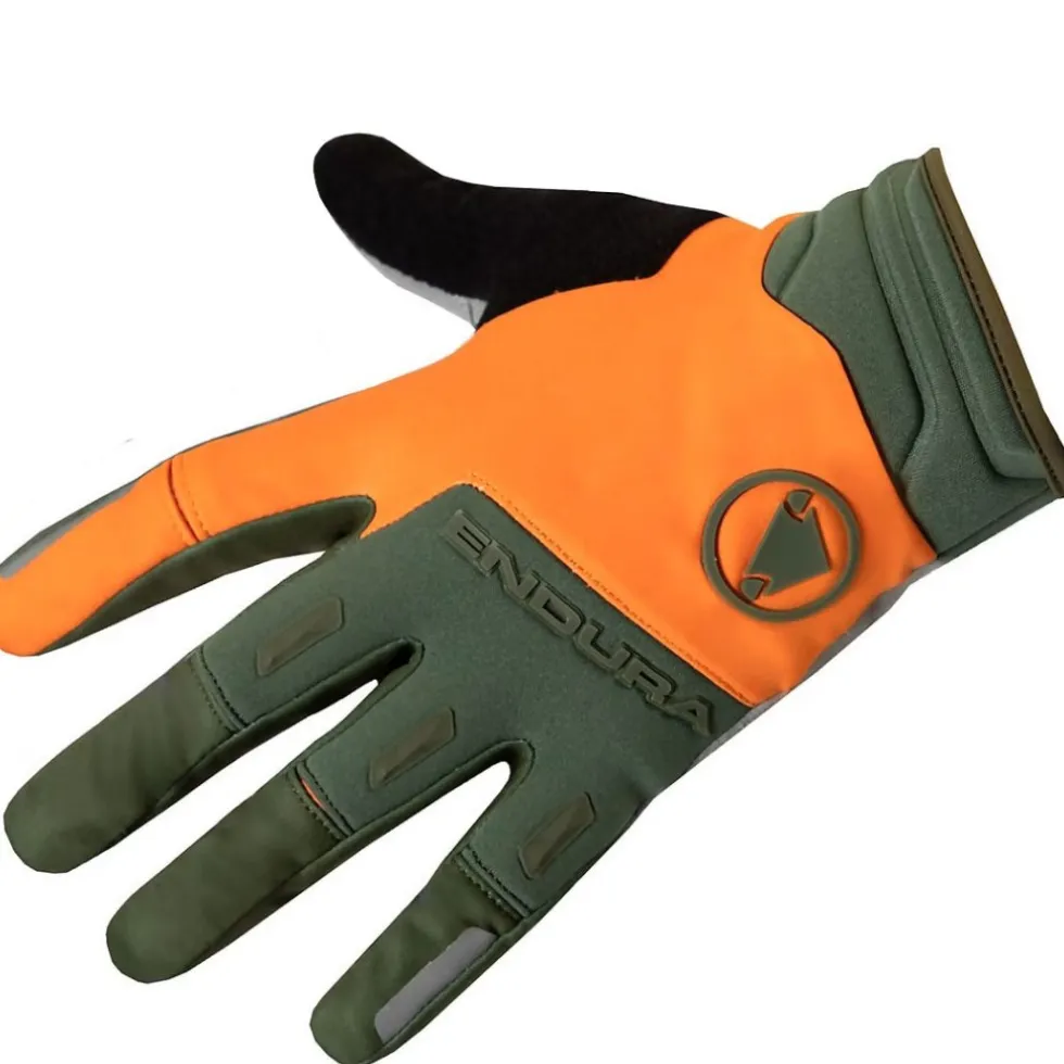Endura SingleTrack Winddichte Handschoenen - harvest
