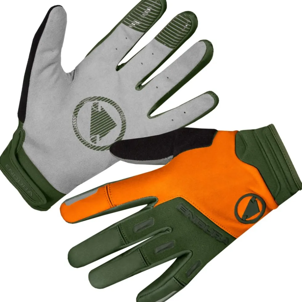 Endura SingleTrack Winddichte Handschoenen - harvest