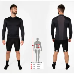 Endura Transloft Baselayer met Lange Mouwen Heren - zwart