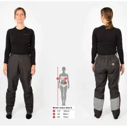 Regenbroeken < Endura Urban Luminite II Waterdichte Broek Dames - anthracite