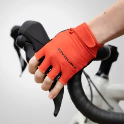 Wielerhandschoenen < Endura Xtract Handschoenen met Korte Vingers Dames - pomegranate