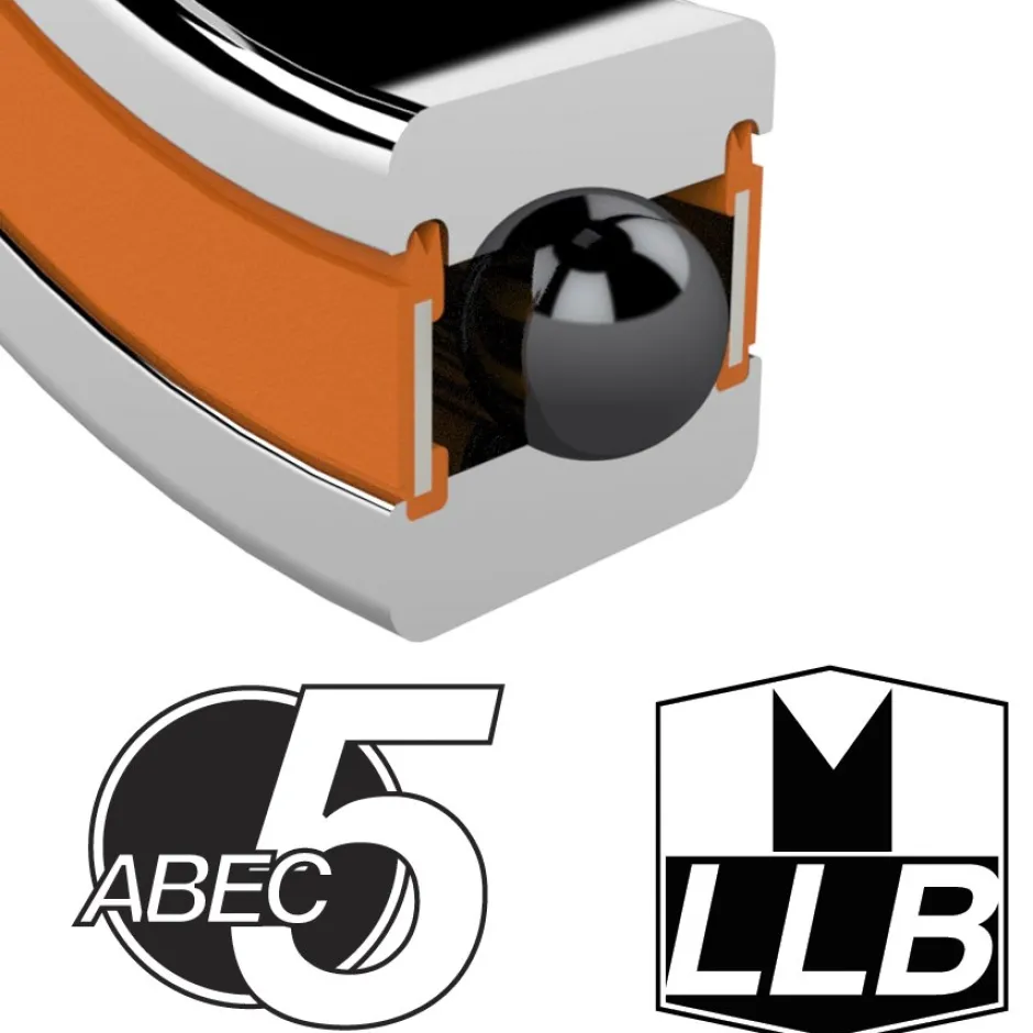 Kogellagers En Glijlagers < Enduro Bearings 71001 LLB - ABEC 5 - Angular Contact Ball Bearing - 12x28x8mm