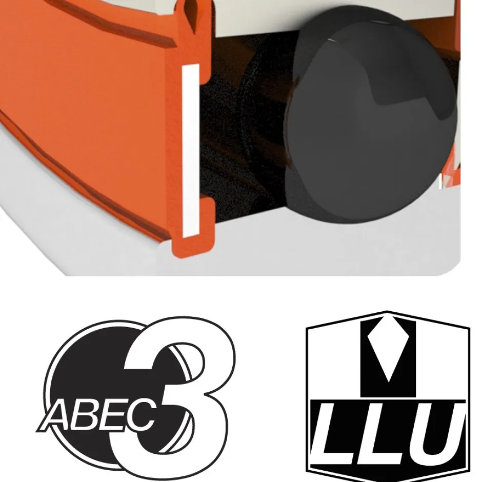 Kogellagers En Glijlagers < Enduro Bearings 3903 LLU - ABEC 3 - Double Row Ball Bearing - 17x30x10mm