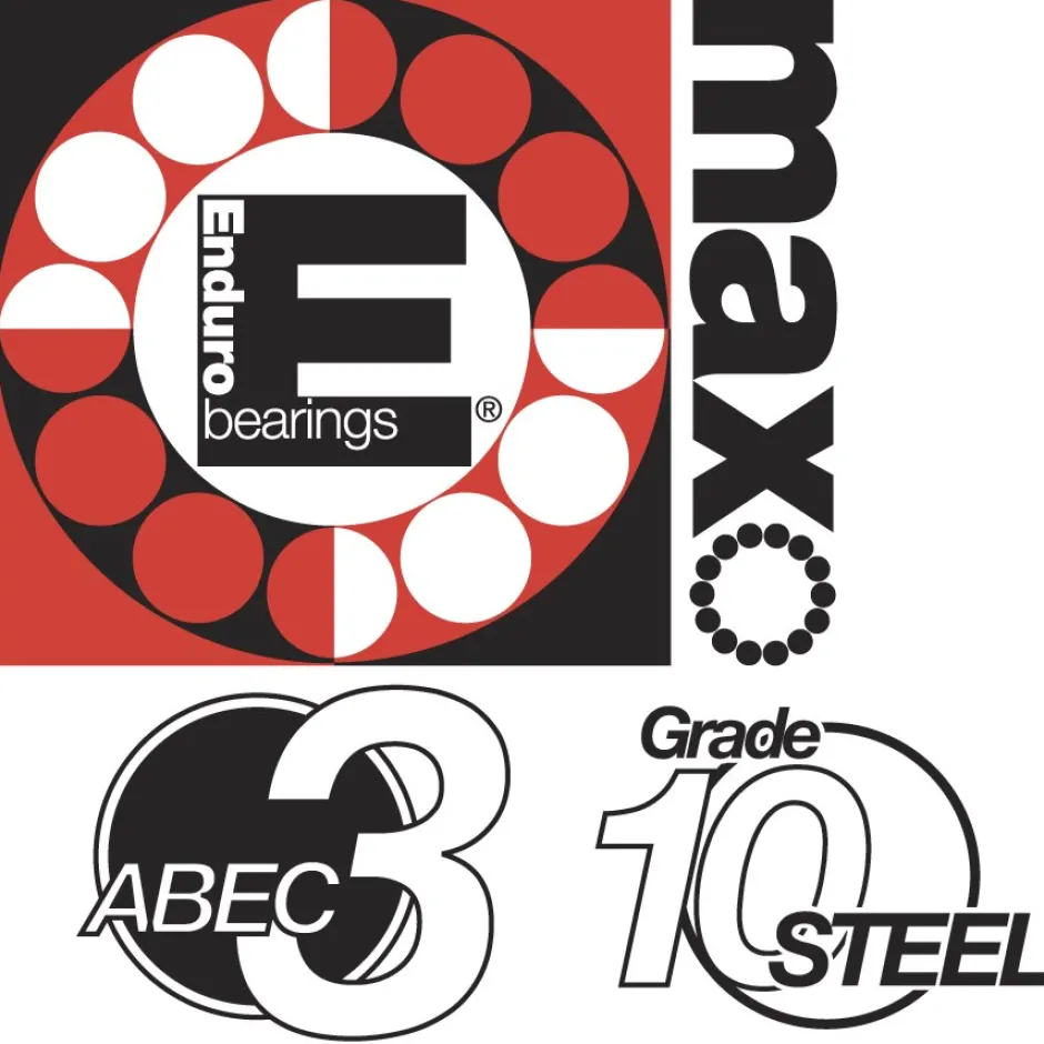 Kogellagers En Glijlagers < Enduro Bearings 7901 2RS - ABEC 3 MAX - Angular Contact Ball Bearing - 12x24x6mm
