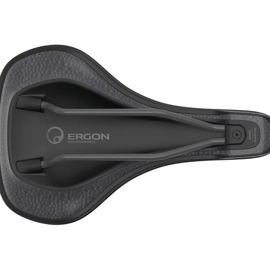 Zadels < Ergon ST Core Evo Women Zadel Dames - zwart/grijs