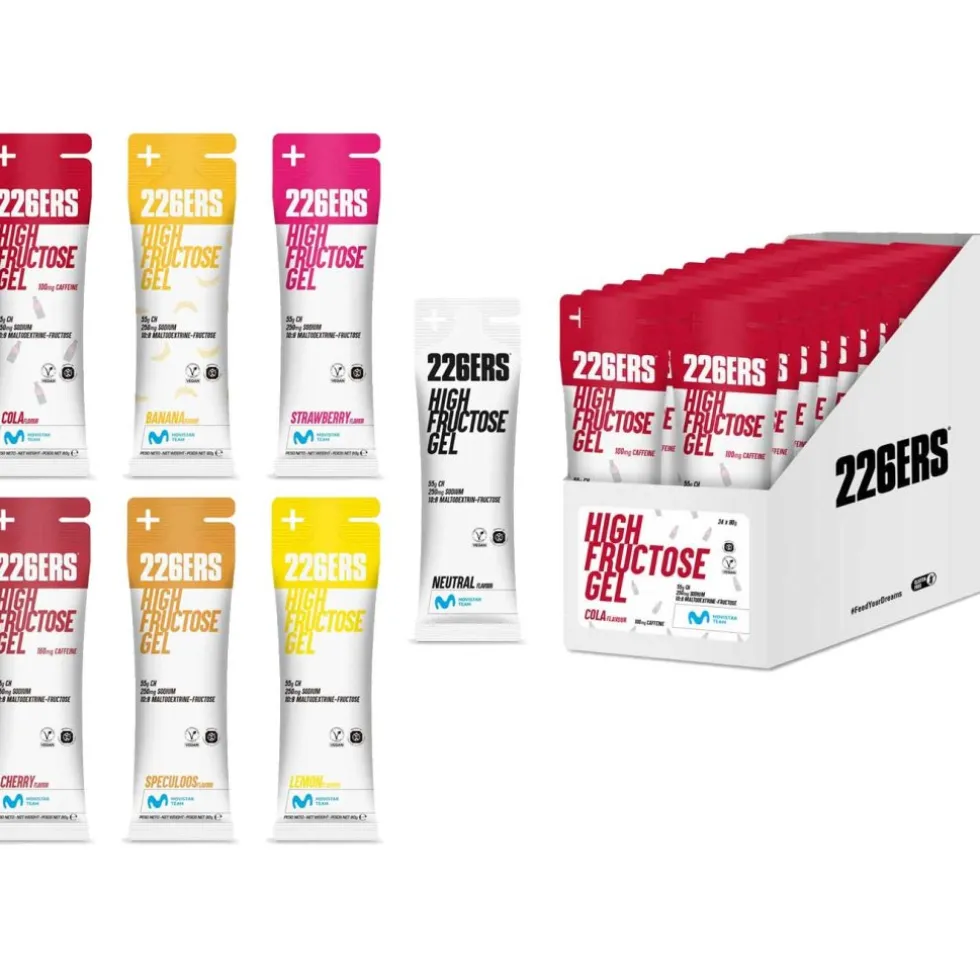 226ERS High Fructose Gel - energiegel - 24x80g