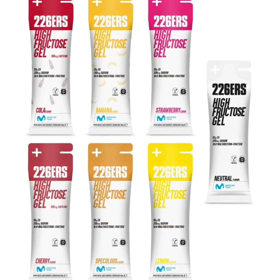 226ERS High Fructose Gel - energiegel - 80g