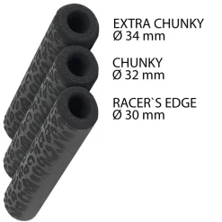 Handvatten < ESI Grips Chunky Handvatten - Signature Series - Smiley Face Black