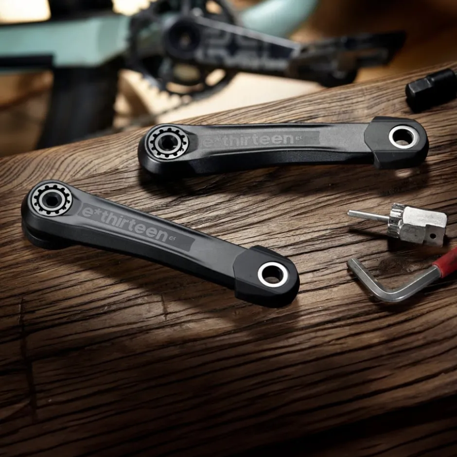 E-Bike Aandrijving|Crankstellen < e*thirteen Helix Core e*spec Crankarmen - Fazua Ride 60 - zwart