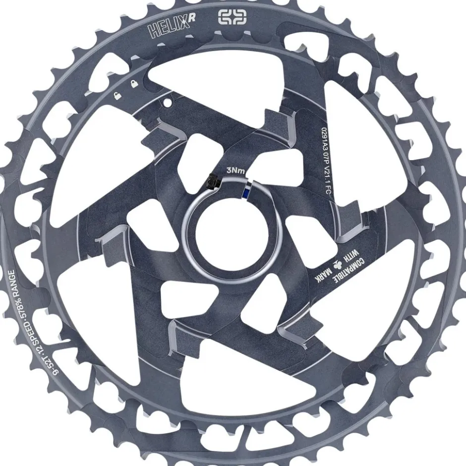E-Bike Aandrijving|Cassettes < e*thirteen Helix Race Cassette | 12-Versnelling | 9-52 Tanden | SRAM XD/XDR - grijs