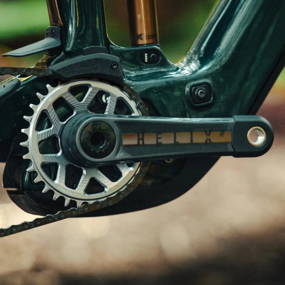 e*thirteen Helix Race e*spec Carbon Crankarmen - Bosch SX | Brose S Mag | TQ HPR50 | DJI Avinox | 21.5mm Offset - zwart