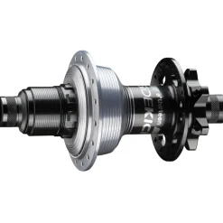 Naven En Freewheel < e*thirteen Sidekick Achterwielnaaf - 6 Gaten | 12x148mm Boost - XD - black/sterling silver
