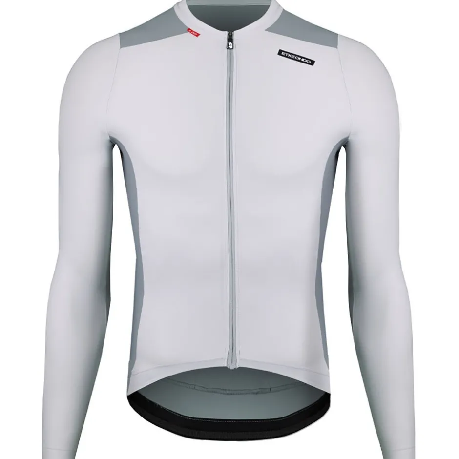 Wielershirts < Etxeondo Ade / Coor Edition Fiethirt et ange ouwen Heren - Grey Coud/tone Grey