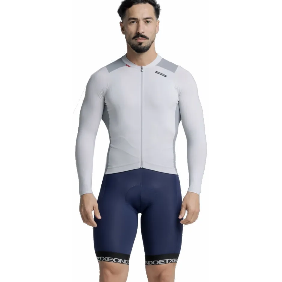 Wielershirts < Etxeondo Ade / Coor Edition Fiethirt et ange ouwen Heren - Grey Coud/tone Grey