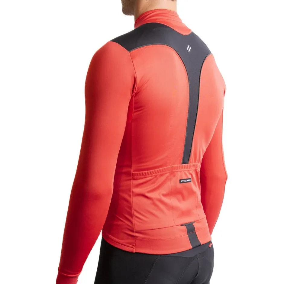 Windjacks|Racefietsjacks < Etxeondo Dena Gore-Tex Windstopper Jas Heren - Rood/Zwart