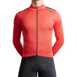 Windjacks|Racefietsjacks < Etxeondo Dena Gore-Tex Windstopper Jas Heren - Rood/Zwart
