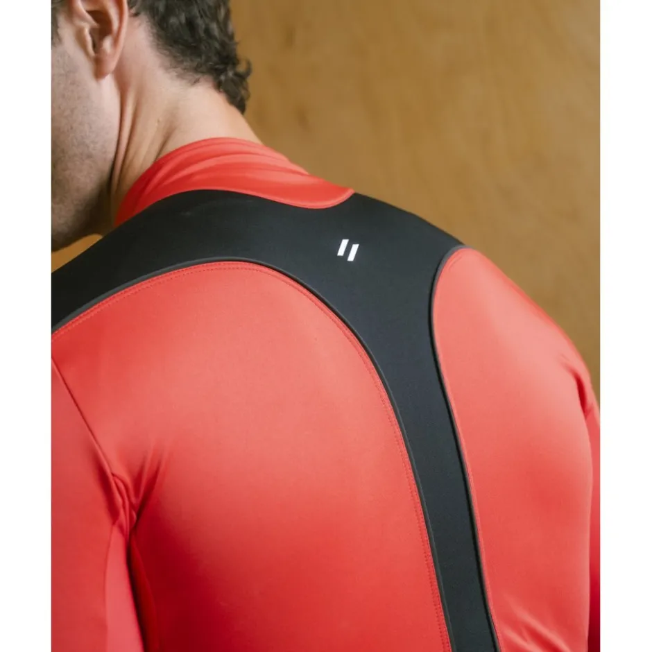 Windjacks|Racefietsjacks < Etxeondo Dena Gore-Tex Windstopper Jas Heren - Rood/Zwart