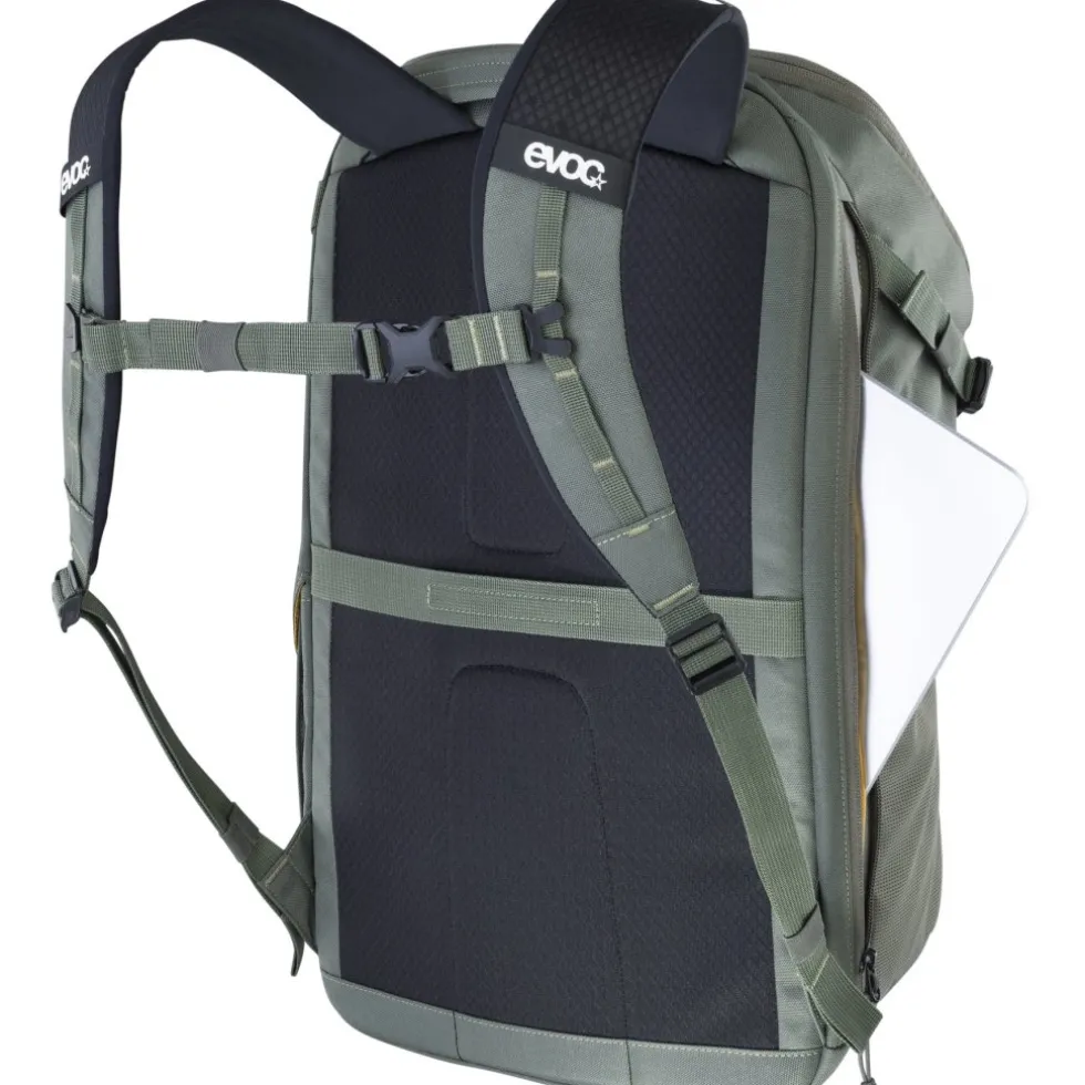 EVOC Travel Backpack 22 Rugzak - Dark Olive