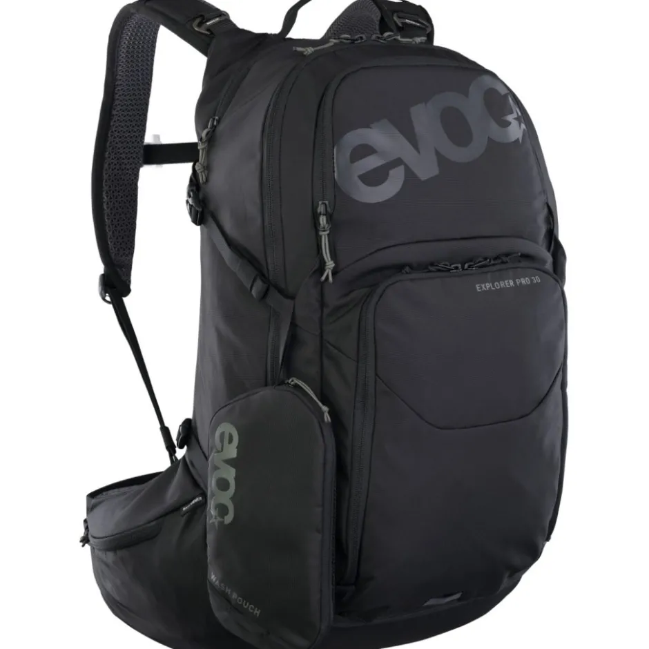 Drinkrugzakken < Evoc Explorer Pro 30L Rugzak - Zwart