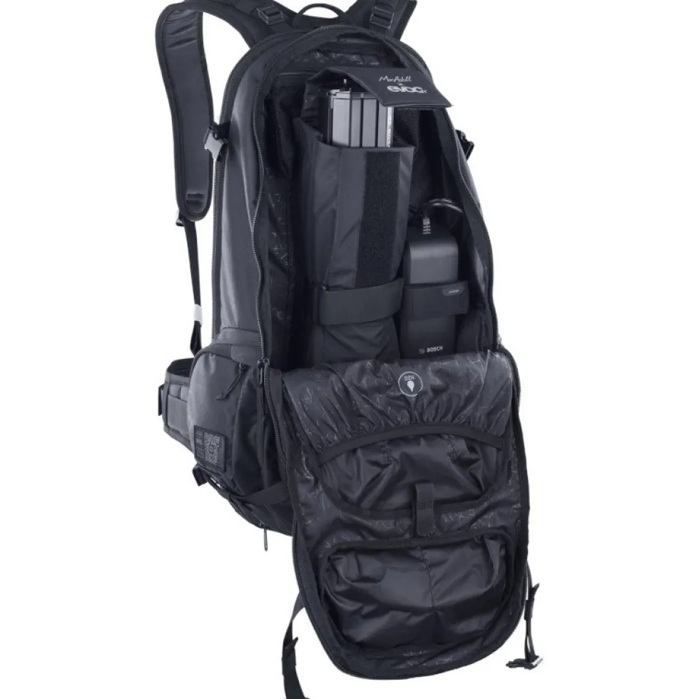 EVOC Fr Trail E-Ride Protector Rugzak 20 MacAskill - Zwart