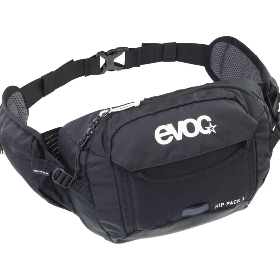 EVOC Hip Pack 3 Heuptas + 1.5L Drinkzak - Zwart