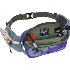 EVOC Hip Pouch 1L Heuptas - Steel - Violet - Dark Olive