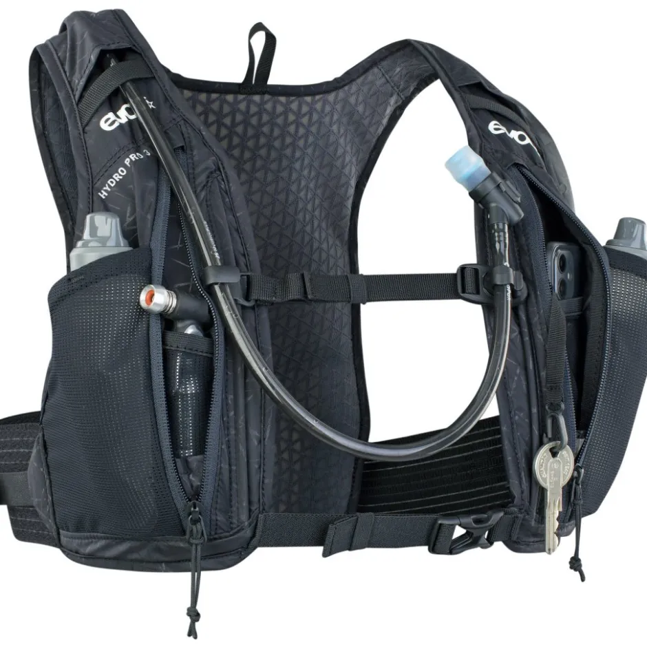 Drinkrugzakken < Evoc Hydro Pro 3 Rugzak + 1.5L Drinkfles - Black