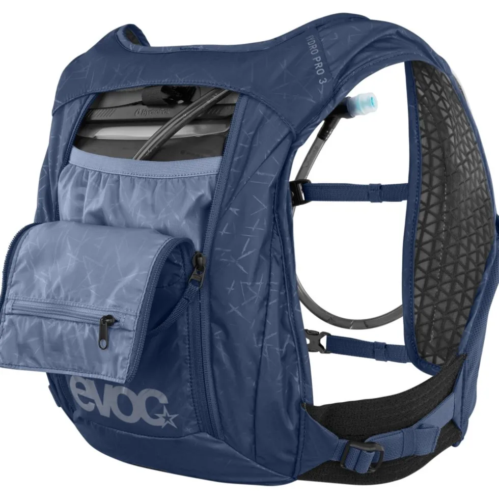 EVOC Hydro Pro 3 Rugzak + 1.5L Drinkfles - Denim