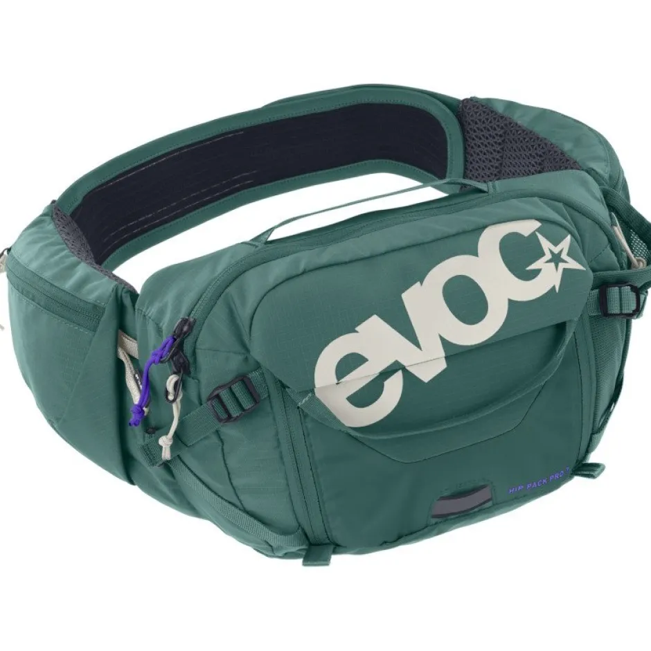 Heuptassen < Evoc Pro 3 Heuptas - Bottle Green